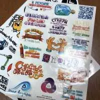 Самоклеящиеся этикетки в листах