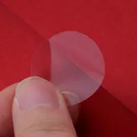 Самоклеящиеся прозрачные этикетки