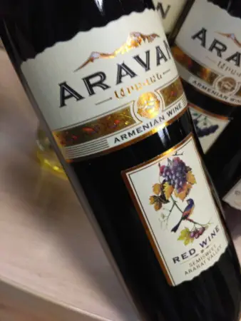 этикетка на бутылку вина